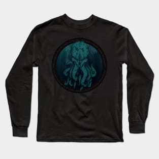 Ph'nglui mglw'nafh Cthulhu R'lyeh wgah'nagl fhtagn !, The Great Old One Long Sleeve T-Shirt